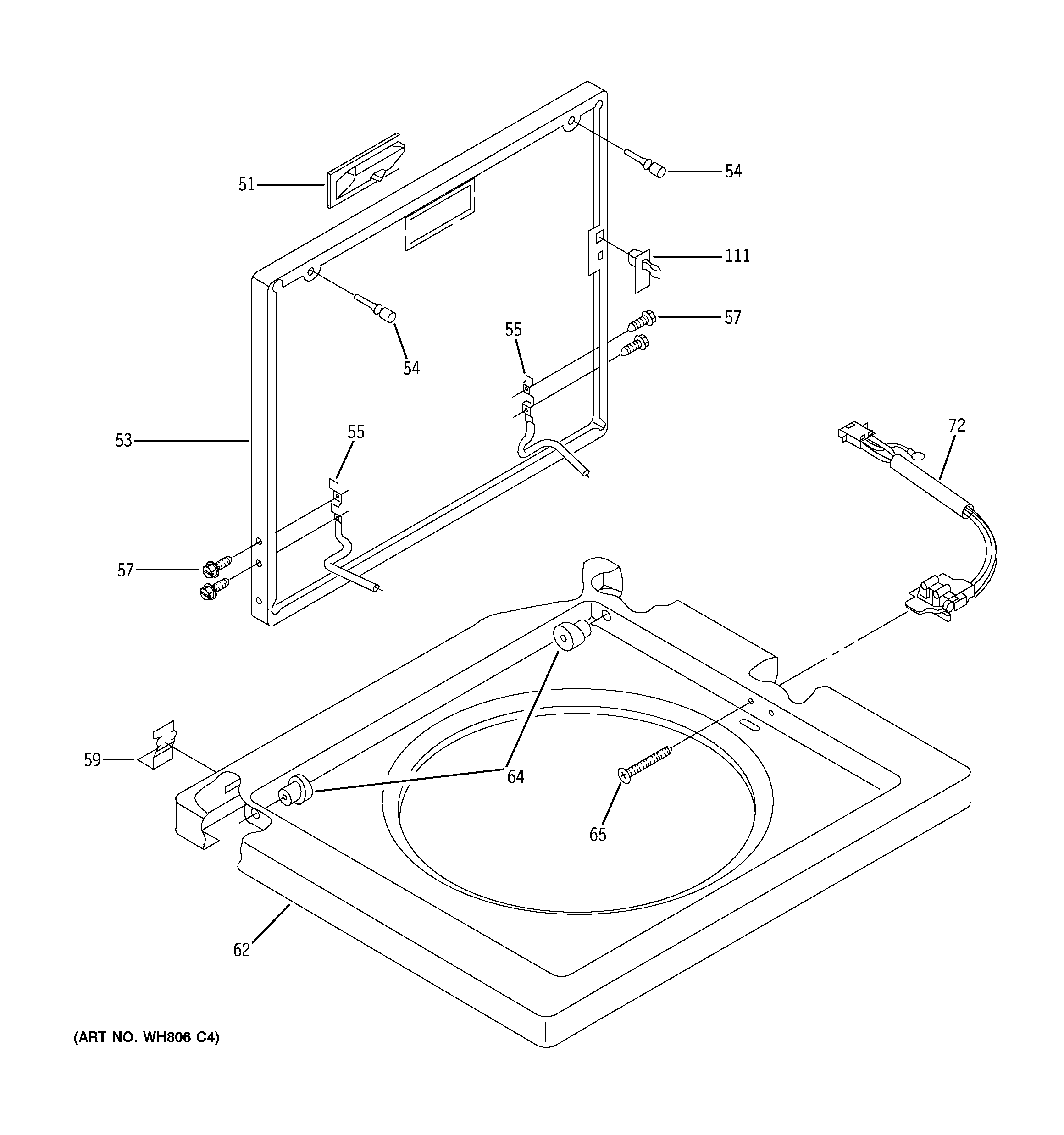 Washer top & lid