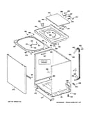 Cabinet, cover & front panel