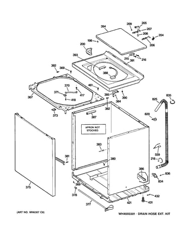 Cabinet, cover & front panel