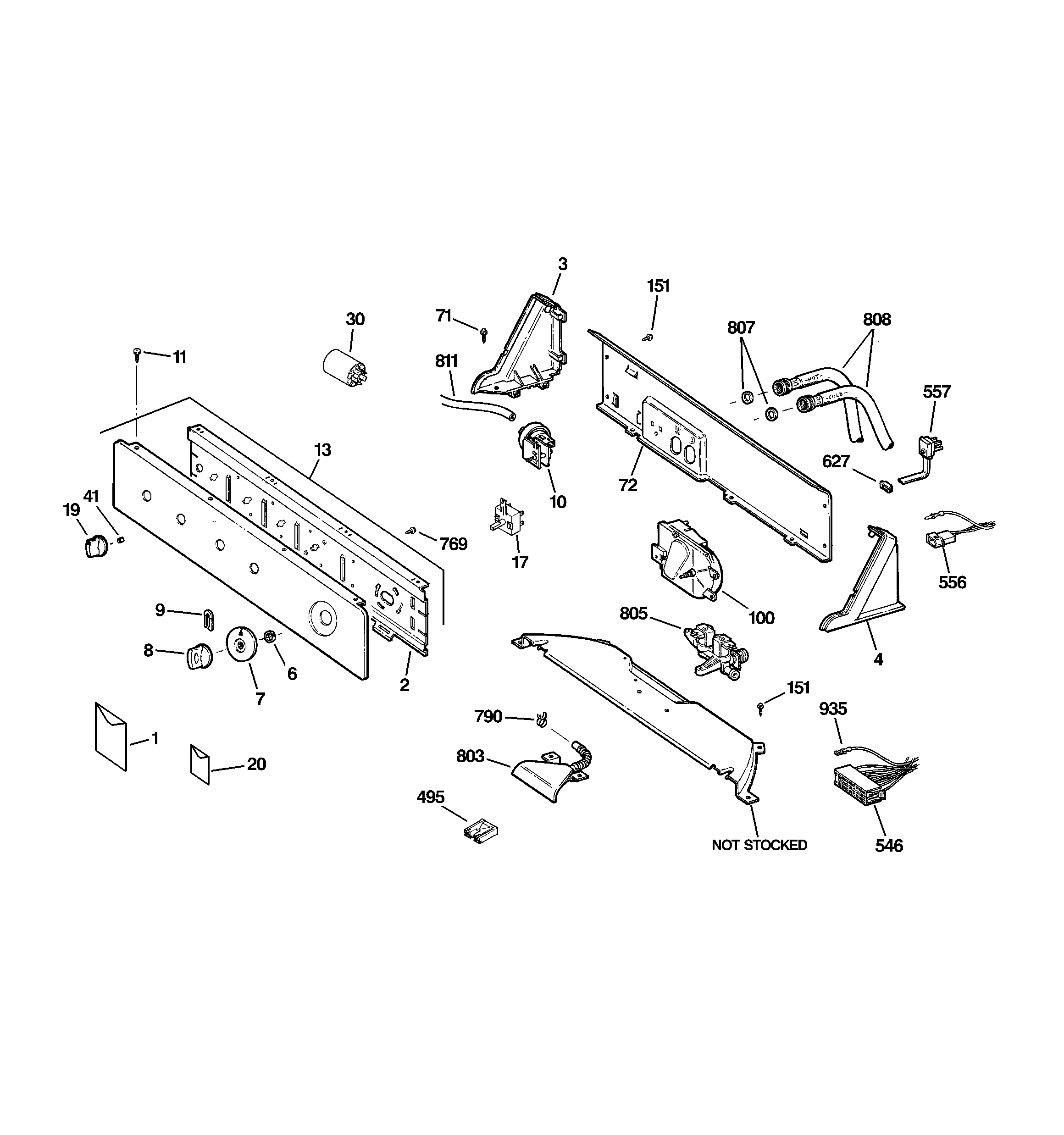 CONTROLS & BACKSPLASH