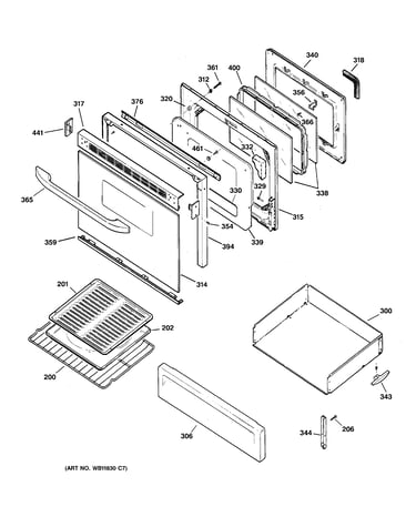 Door & drawer parts