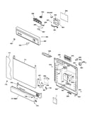 Escutcheon & door assembly