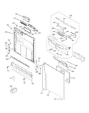 Escutcheon & door assembly