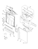 Escutcheon & door assembly