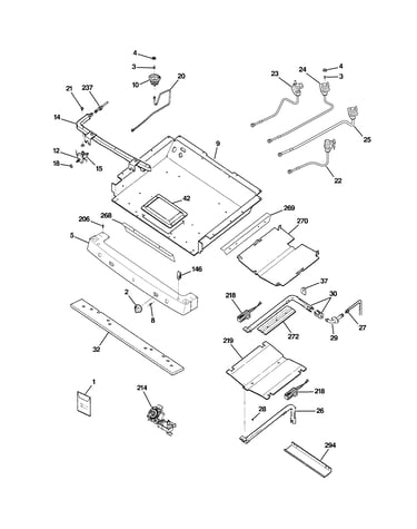 Gas & burner parts
