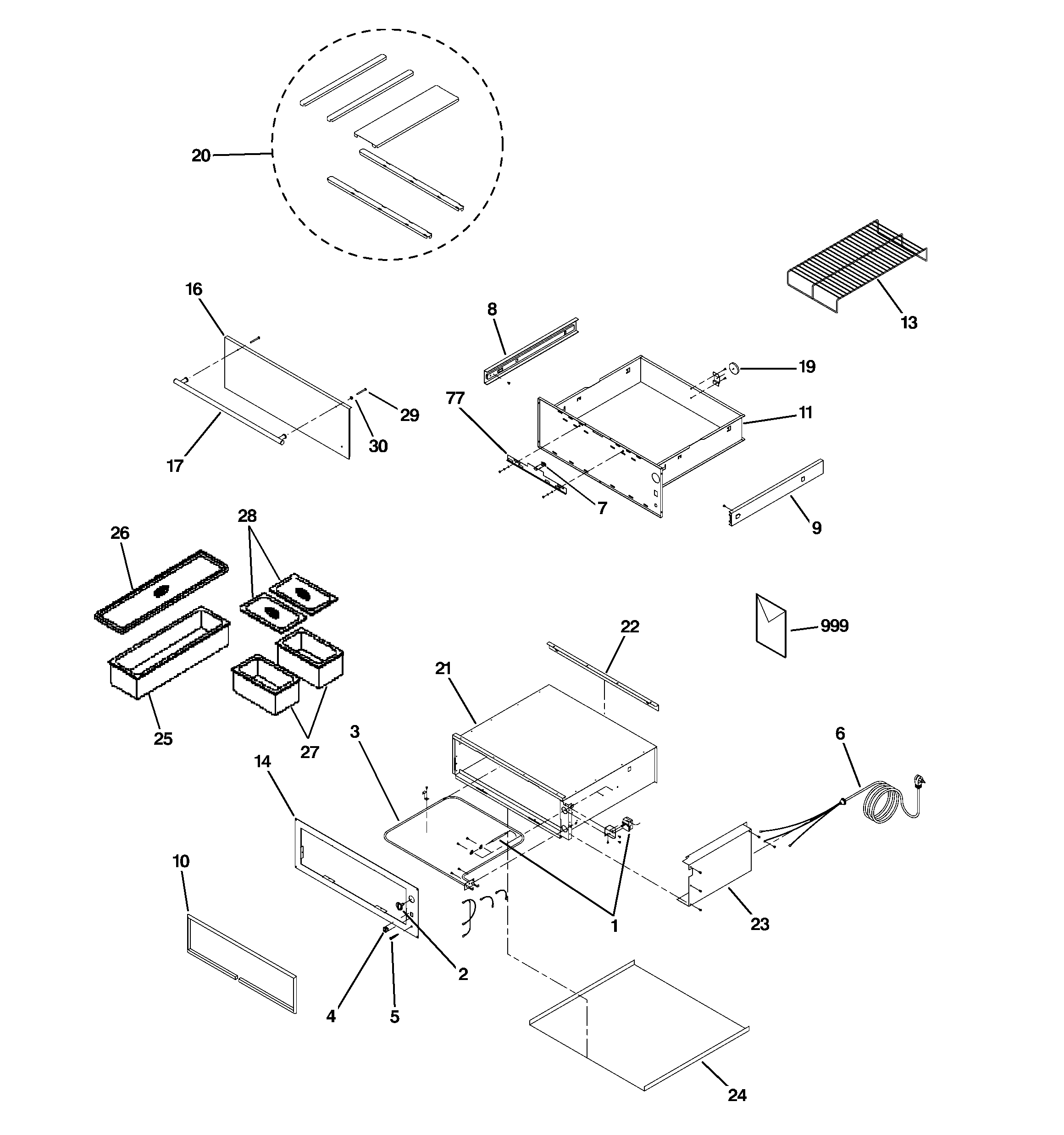 WARMING DRAWER