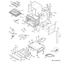 GE JCS905WK2WW body parts diagram