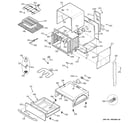 GE JS905SK3SS body parts diagram