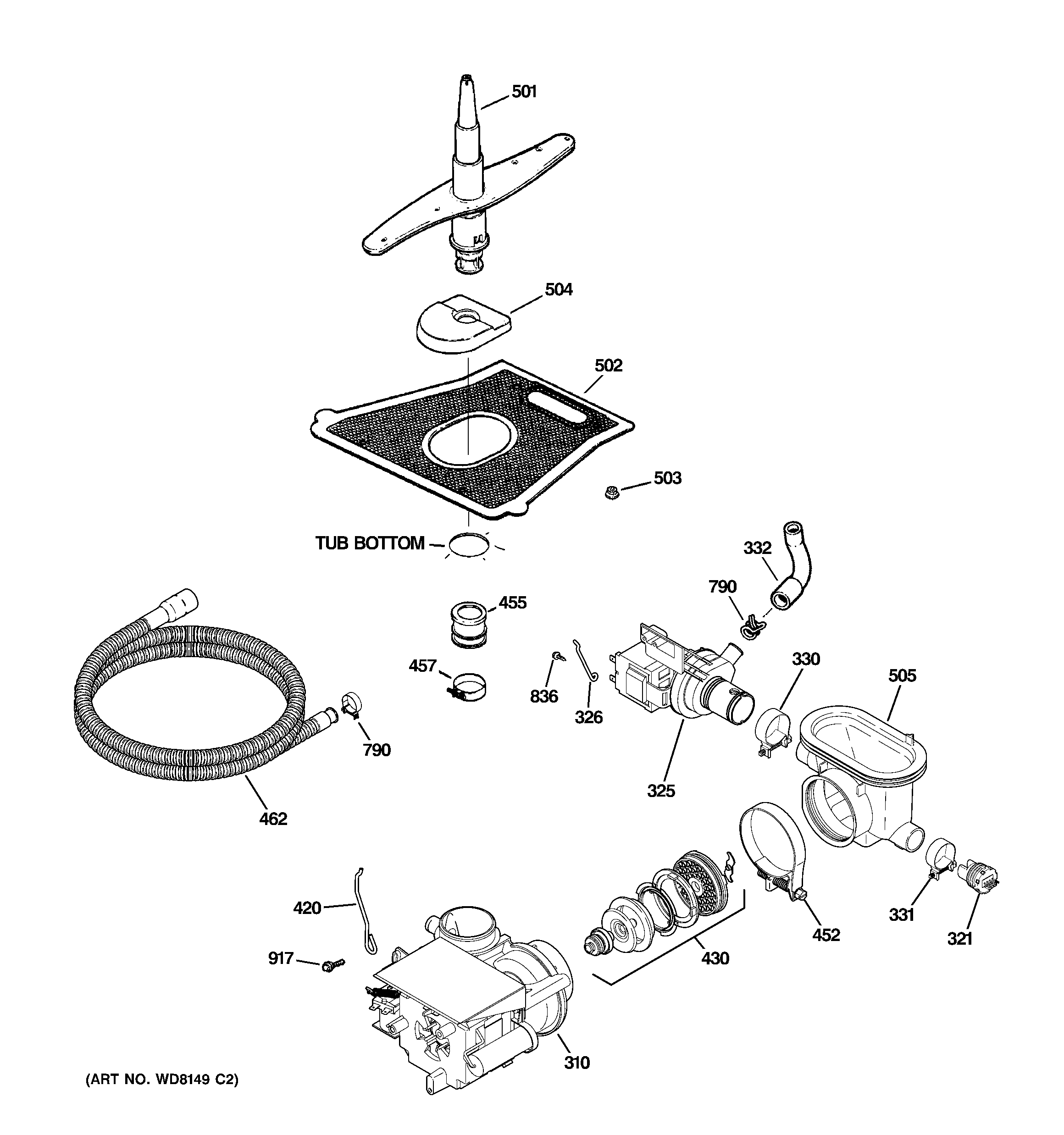 Motor-pump mechanism