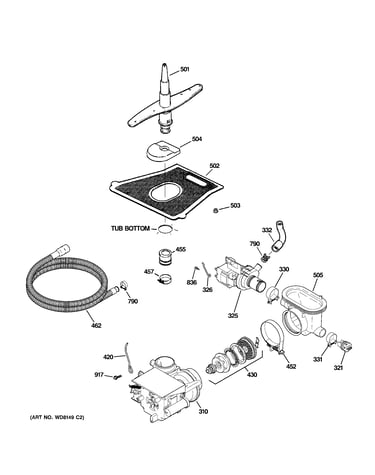 Motor-pump mechanism