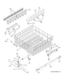 Upper rack assembly