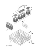 Lower rack assembly