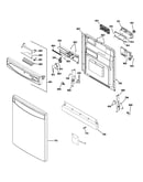 Escutcheon & door assembly