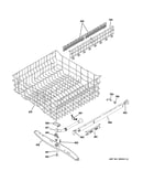 Upper rack assembly