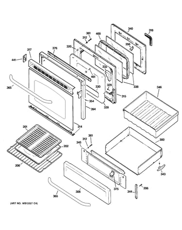 Door & drawer parts