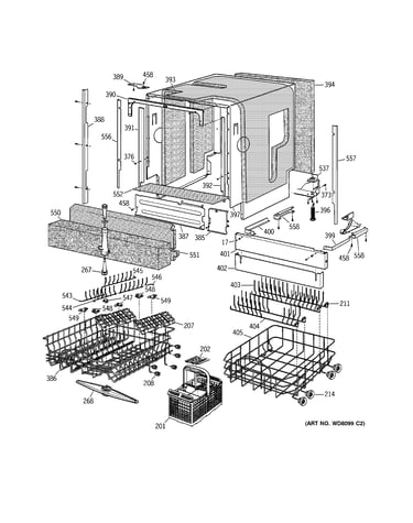 Basket & wrap assembly