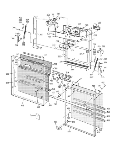 Door assembly