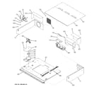 GE ZET3038SH3SS cooling fan diagram