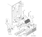 GE PSH23PSSDSV sealed system & mother board diagram