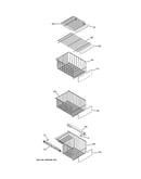 Freezer shelves
