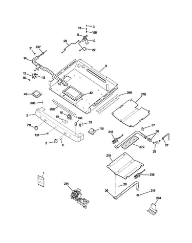 Gas & burner parts
