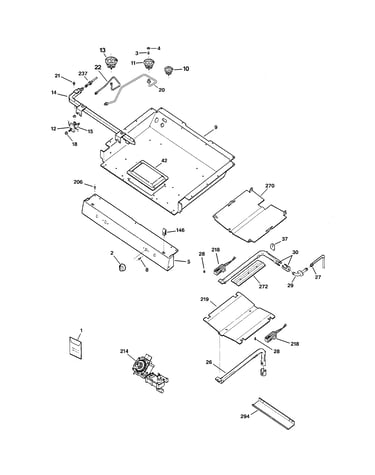 Gas & burner parts