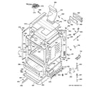 GE JGBP30SEK3SS body parts diagram