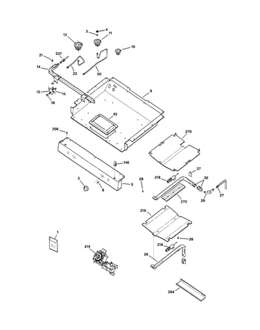 Gas & burner parts