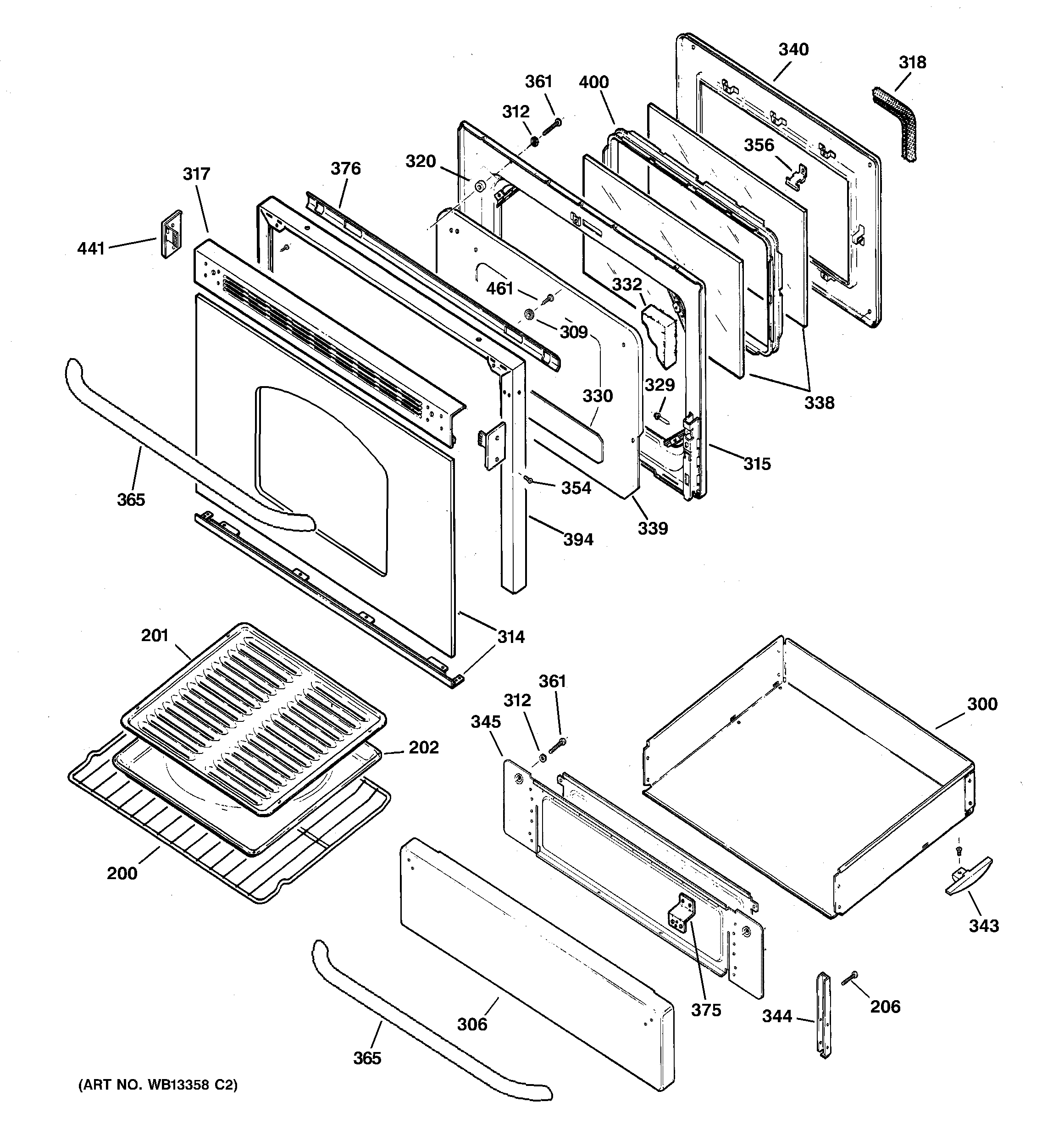 Door & drawer parts