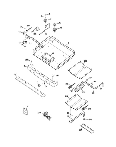 Gas & burner parts