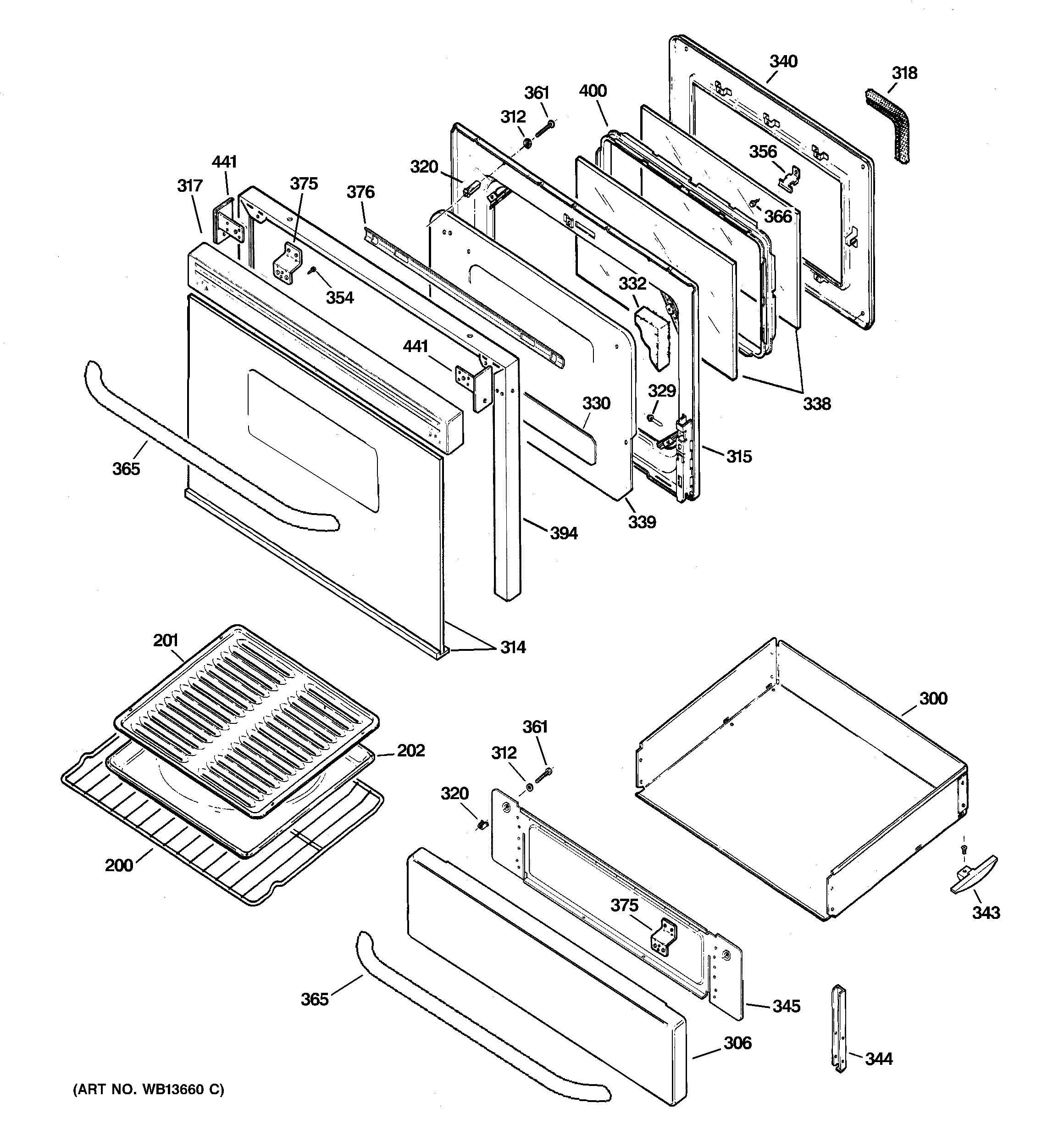 Door & drawer parts