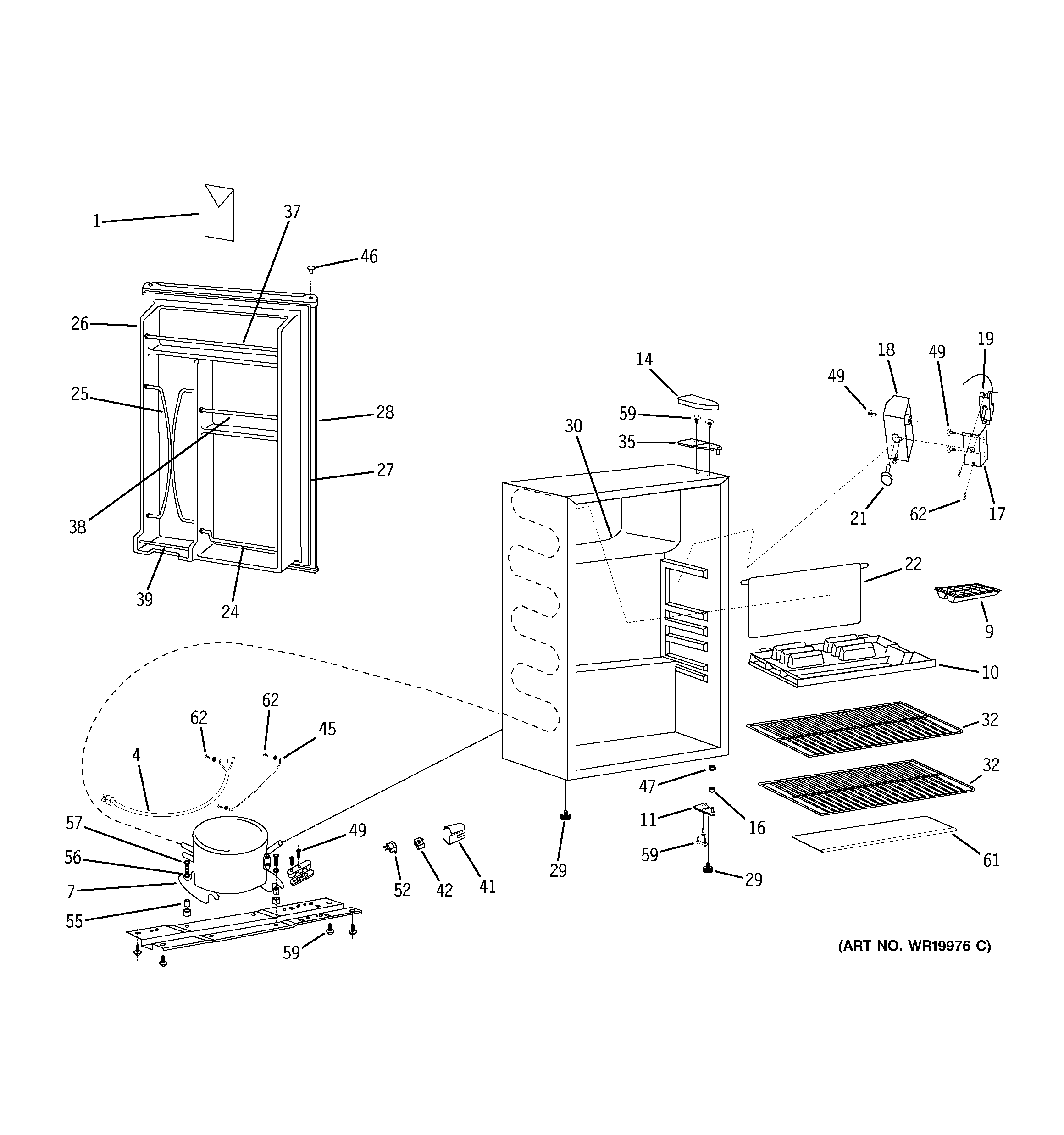 Refrigerator parts