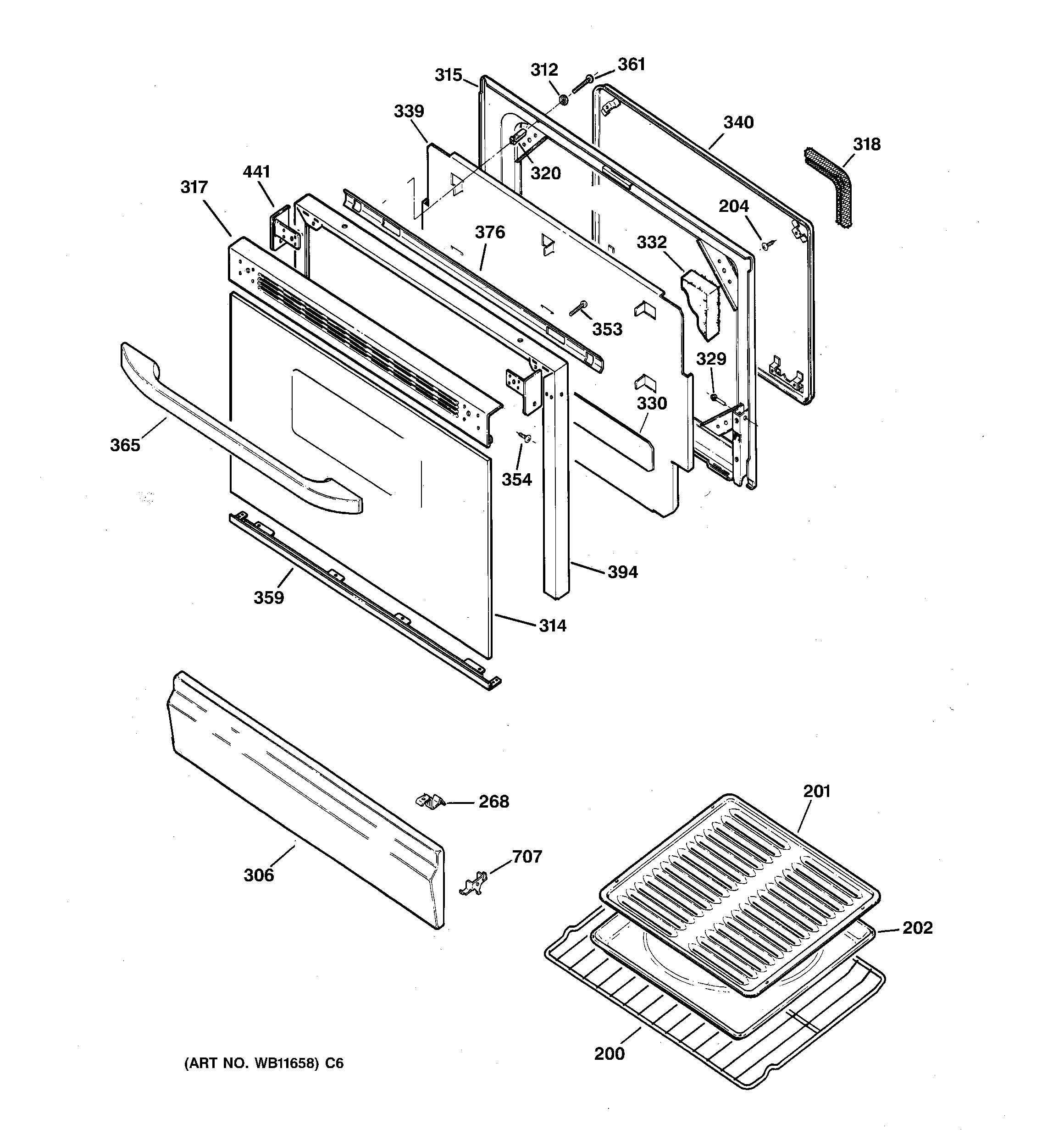 Door & drawer parts