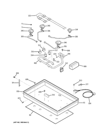 Gas & burner parts
