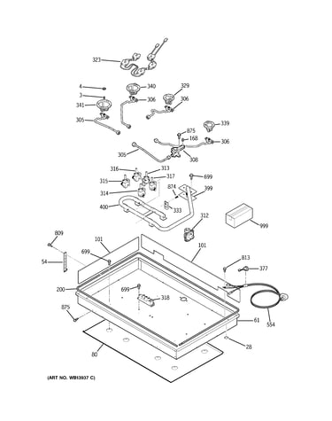 Gas & burner parts