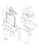 Escutcheon & door assembly