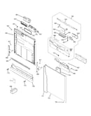 Escutcheon & door assembly