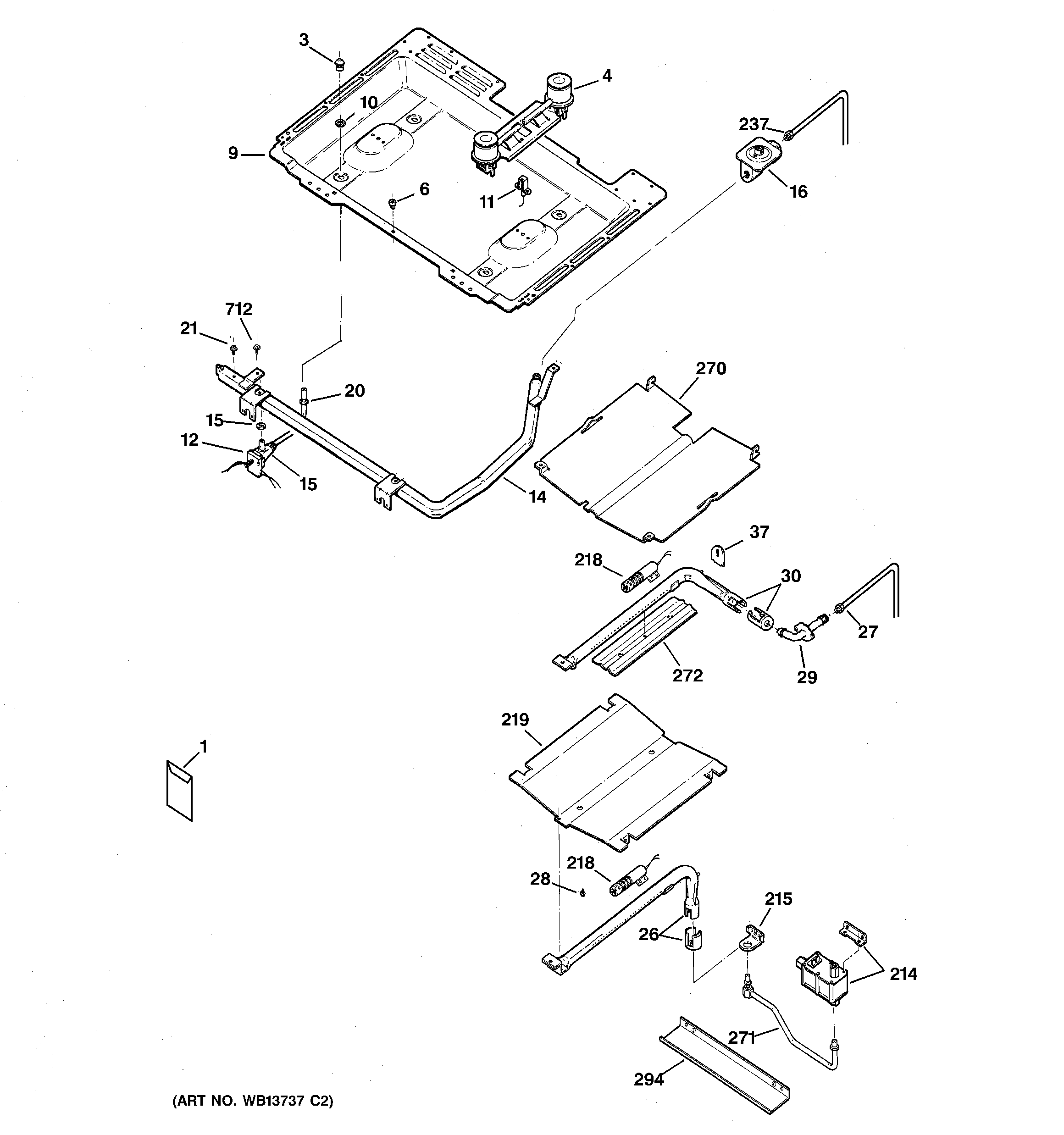 Gas & burner parts