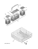 Lower rack assembly