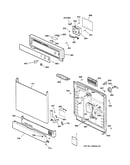Escutcheon & door assembly