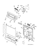 Escutcheon & door assembly