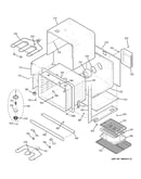 Lower oven body