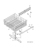 Upper rack assembly