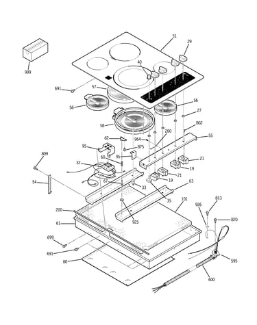 Cooktop parts