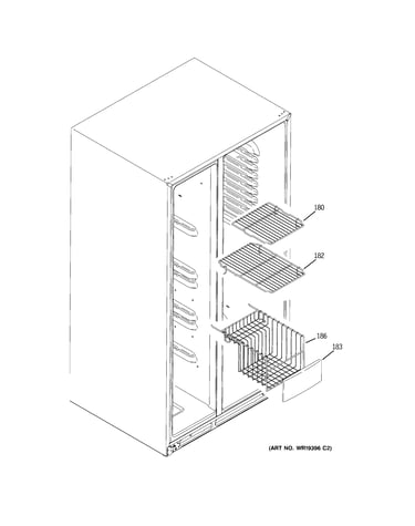 Freezer shelves