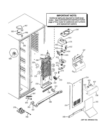 Freezer section