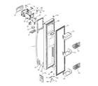 GE PSK25MGSDCCC freezer door diagram