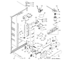 GE PSK25MGSDCCC fresh food section diagram