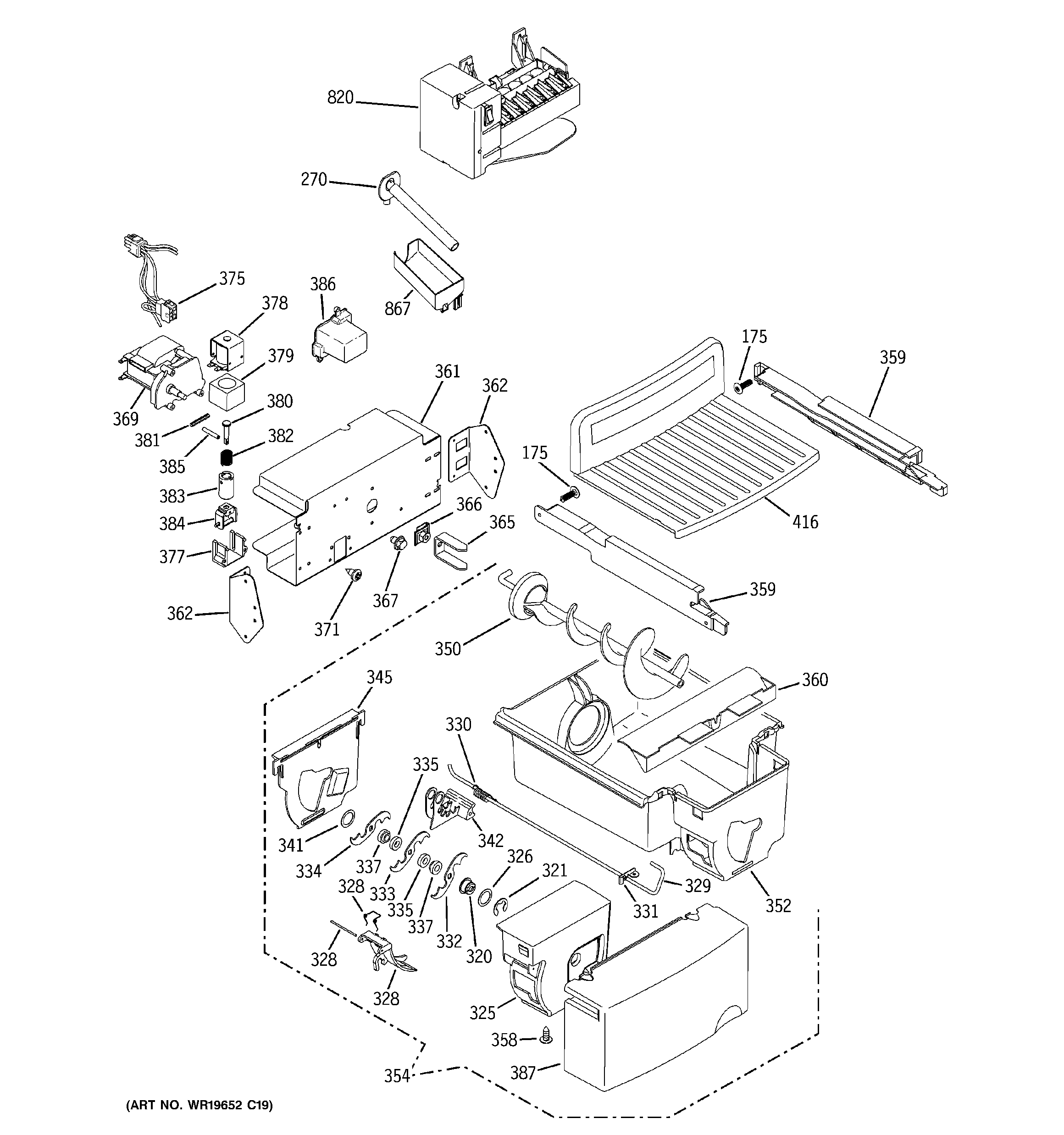 Ice maker & dispenser