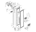 GE PSI23NSTESV freezer door diagram